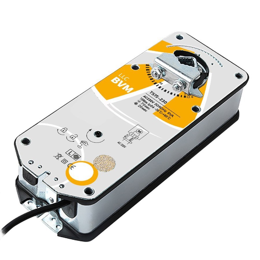 Электропривод BVM TS15-230 для воздушных клапанов