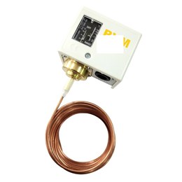 Капиллярный термостат BVM KP61-1 ECO (трубка 1 м, с регулировкой шкалы)