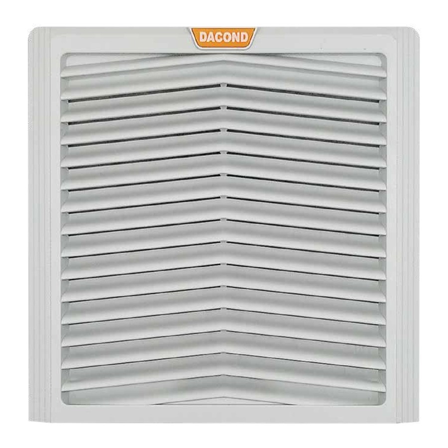 Решётка с фильтром DACOND 175×175 мм, IP54