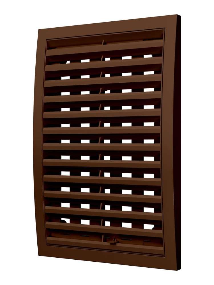 Решетка вентиляционная РРПН разъемная регулируемая 200х300 ASA Brown ERA STREETLINE