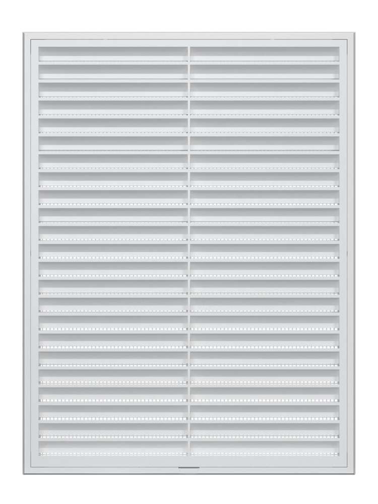 Решетка вентиляционная RZN сетка разъемная 300х400 пластик ERA
