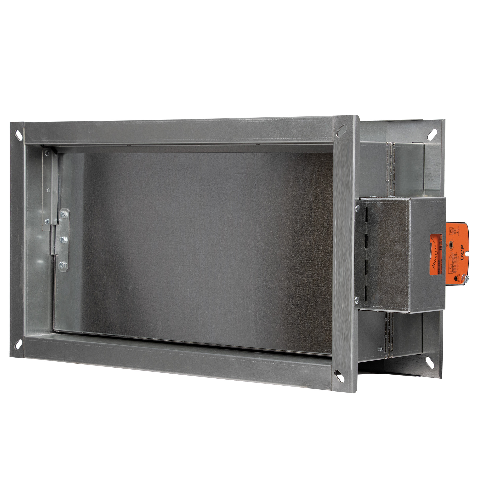Клапан противопожарный SHUFT SHFDO-90-O-600_150-MB230-0-0-Kl-0, 600×150 мм, EI 90