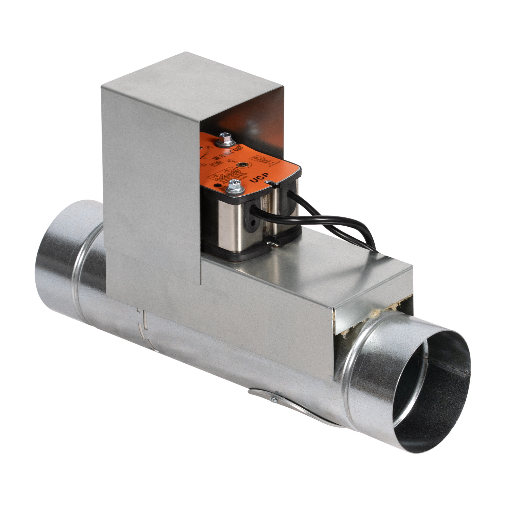 Клапан противопожарный SHUFT SHFDO-90-O-d140-EM230-0-0-0-0