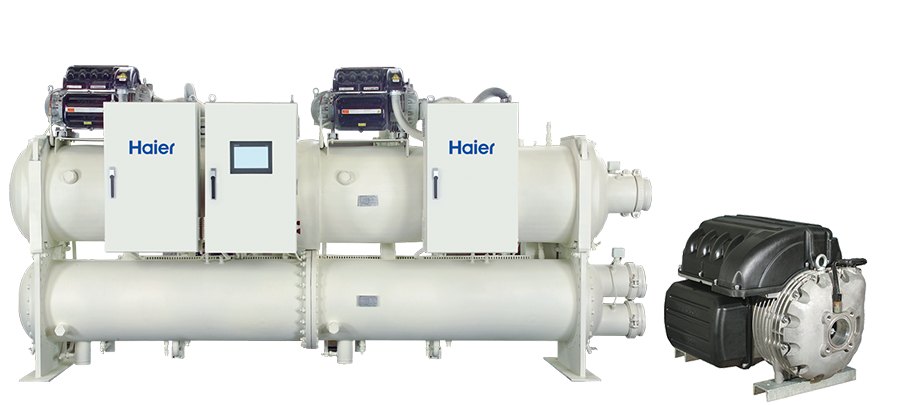 Чиллер с турбокомпрессором Haier CCWP1100MTN0101E1 с водяным охлаждением