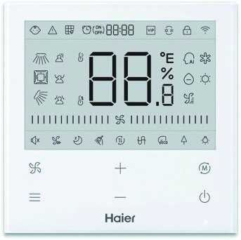 Проводной пульт к четырёхтрубным канальным фанкойлам Haier HW-CA810 Проводной пульт к четырёхтрубным канальным фанкойлам Haier HW-CA810