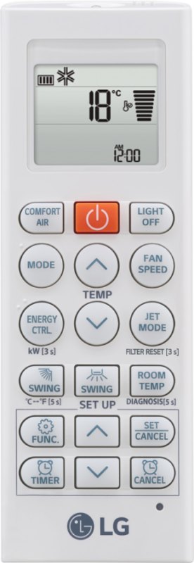 Инверторная сплит-система LG ARTCOOL Mirror AC12BK