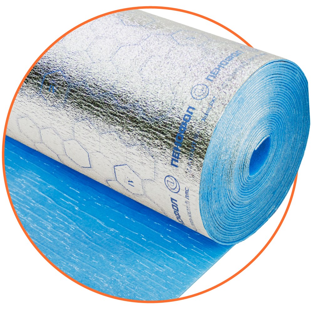 ПЕНОФОЛ тип T 60 мм, мат 1200×2000 мм