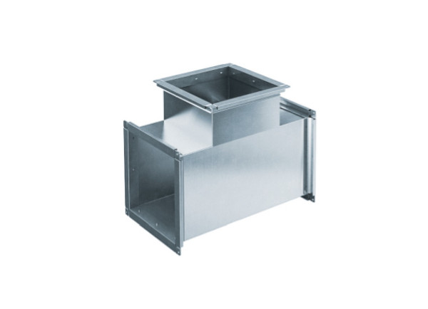 Тройник прямоугольный из нержавеющей стали