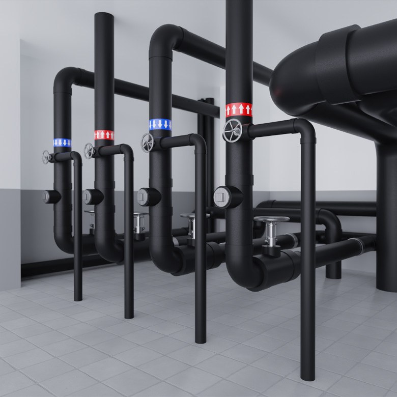 Трубка теплоизоляционная РУ-ФЛЕКС СТ 50×140 мм, 2 м